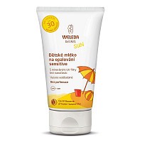 Dětské mléko na opalování Weleda SPF 30 Sensitive