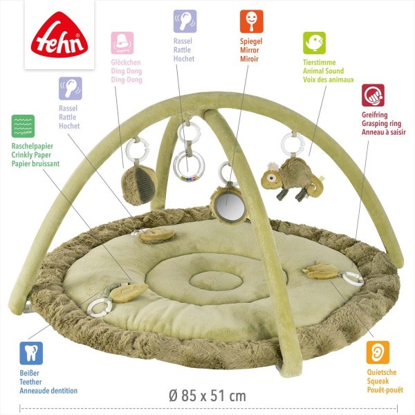 BABY FEHN 3D aktivity deka z kolekce Lazy, Crazy & Pink