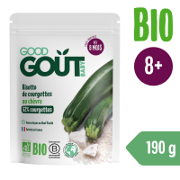 GOOD GOUT BIO CUKETOVÉ RIZOTO S KOZÍM SÝREM 190 G GOOD GOUT BIO CUKETOVÉ RIZOTO S KOZÍM SÝREM 190 G