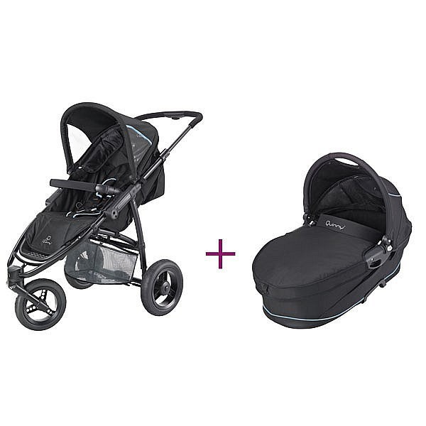 Kočárek Quinny Speedi Pack Rocking Black