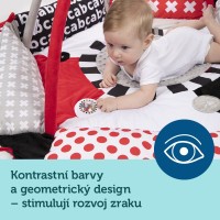 CANPOL BABIES Kontrastní hrací deka SENSORY