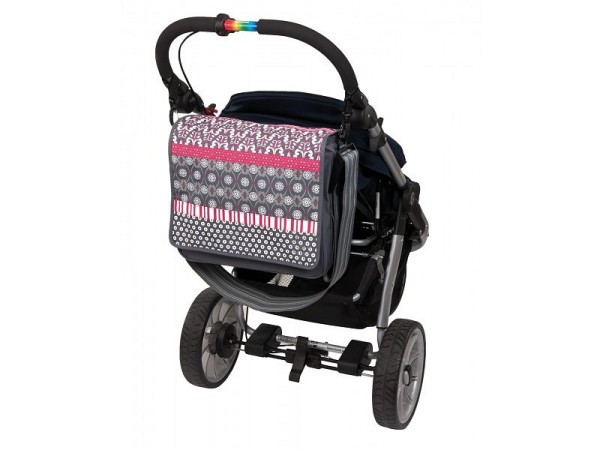 Taška Casual Messenger Bag Patchwork black