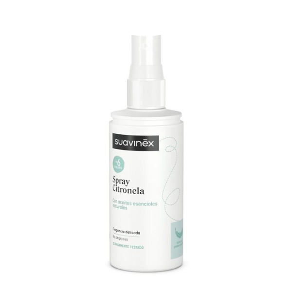 SUAVINEX Citronella Sprej proti komárům, vším a klíšťatům 100 ml NOVINKA