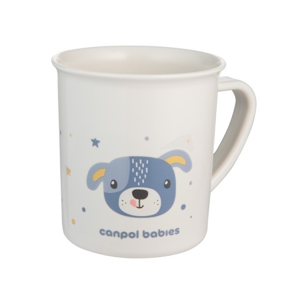 CANPOL BABIES Plastový hrneček CUTE ANIMALS 170 ml