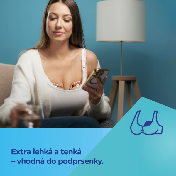 CANPOl BABIES Elektrická odsávačka mateřského mléka do podprsenky Hands-Free