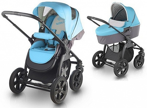 Kočárek X-Move Australia + Korba X-pram