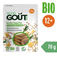 GOOD GOUT MINI BAGETKY S ROZMARÝNEM A SÝREM 70G GOOD GOUT MINI BAGETKY S ROZMARÝNEM A SÝREM 70G