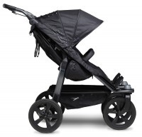 TFK Sportovní kočárek dvojčata Duo stroller - air chamber wheel - black