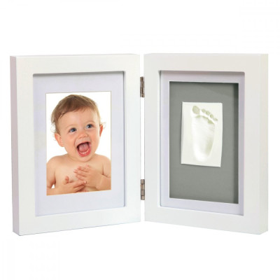 Sada pro otisk - stolní dvojrámeček - bílý