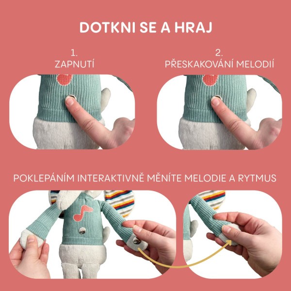 ZOPA Plyšový interaktivní parťák