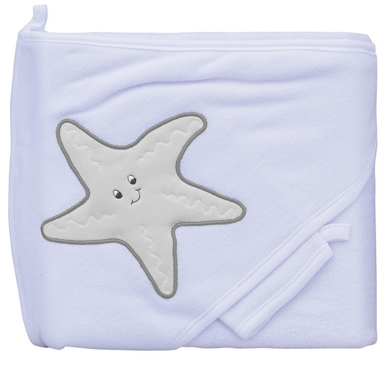 Froté ručník - Scarlett hvězda s kapucí