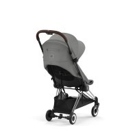 CYBEX COYA Chrome Dark Brown Golfový kočárek