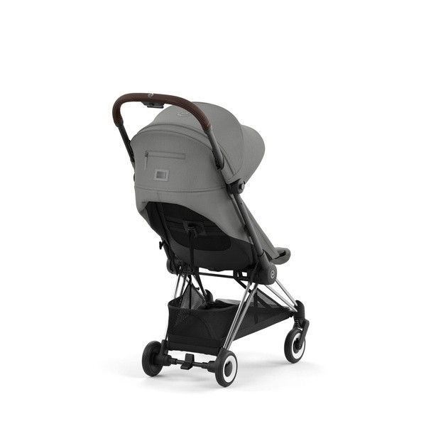 CYBEX COYA Chrome Dark Brown  Golfový kočárek