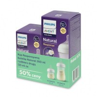 Sada lahviček Avent Natural Response 125 ml + 260 ml