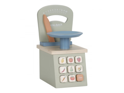 Kuchyňská váha dřevěná