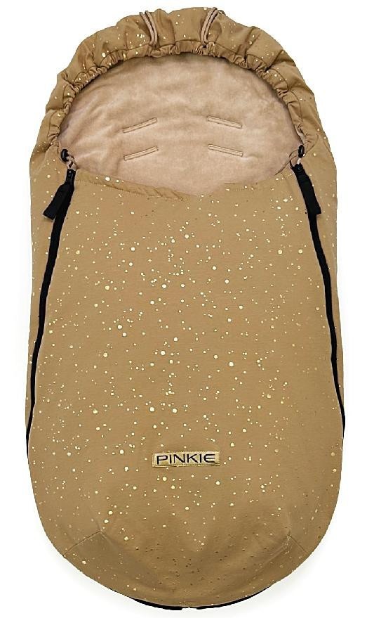 PINKIE Fusak Shine Gold - lehký 6m-2.5roku