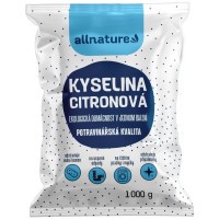 ALLNATURE Kyselina citronová 1000 g