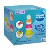 CANPOL BABIES Sada kreativních hraček do vody s dešťovou sprchou OCEÁN