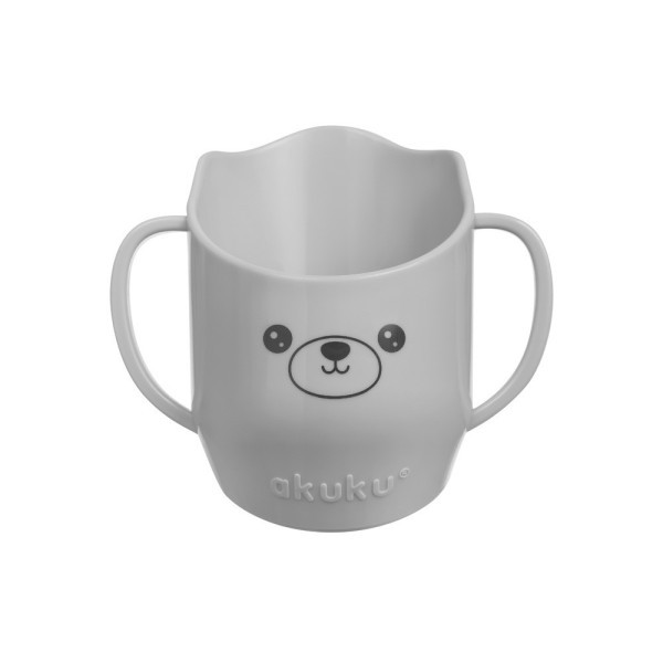 AKUKU Hrneček na učení samostatného pití, šikmý 150 ml