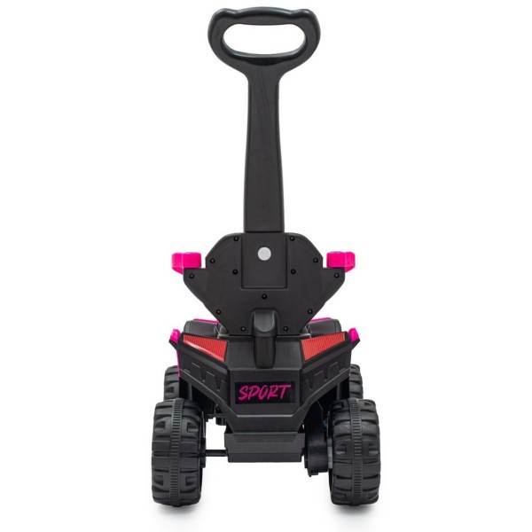 BABY MIX Dětské elektrické odrážedlo Ruggy s vodící tyčí