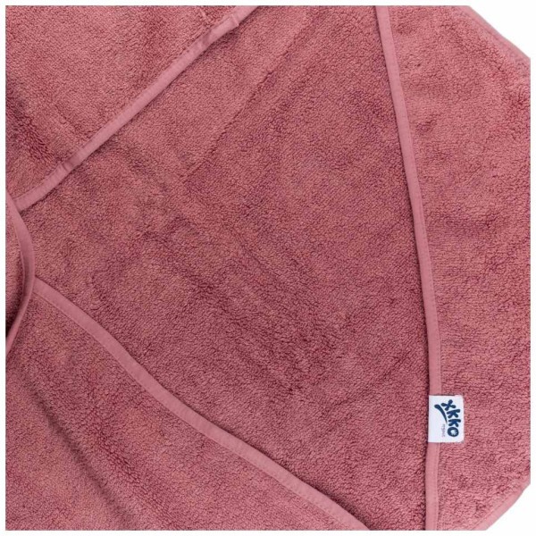 XKKO BIO bavlněná froté osuška s kapucí Organic 90x90