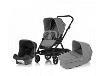 Kočárek Britax Go + Britax Hluboká korba Go + autosedačka