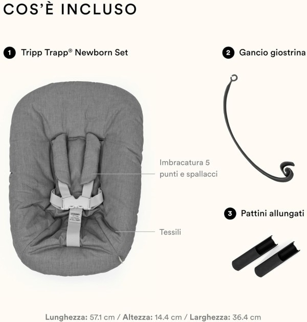 STOKKE® TRIPP TRAPP® Newborn set™ novorozenecká sada