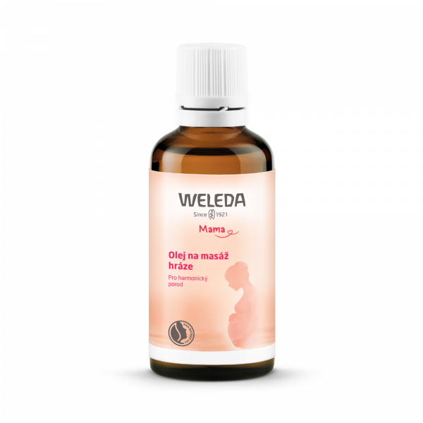 WELEDA Olej na masáž hráze 50 ml