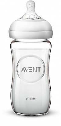 Philips Avent láhev Natural Response skleněná transparentní 240 ml