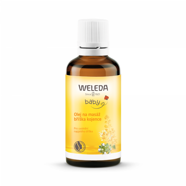 WELEDA Olej na masáž bříška kojence 50 ml