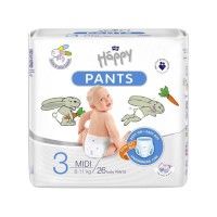 Bella Happy Pants Midi 6-11 kg 26 ks