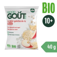 GOOD GOUT BIO MINI RÝŽOVÉ KOLÁČKY S JABLKY 40 G