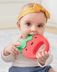 SKIP HOP Chrastítko Farmstand Berry Cute Band set 3 ks, 3m+