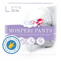 MONPERI Plenkové kalhotky Pants L/20 ks
