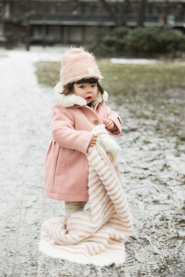 ELODIE DETAILS Furry Knit Beanies