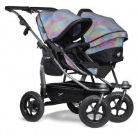 Sportovní kočárek TFK Duo stroller - air wheel glow in the dark