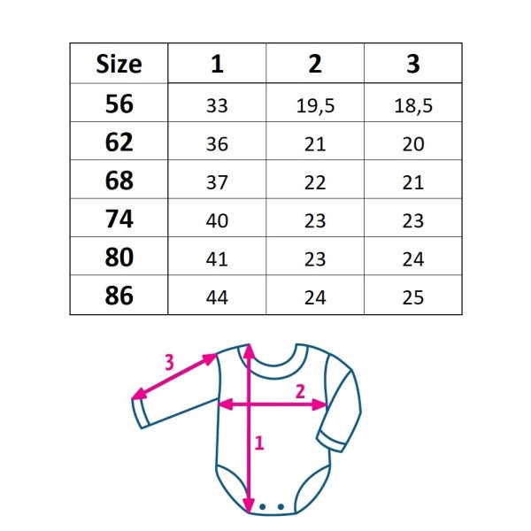 NEW BABY Body s potiskem Už mám 1 rok