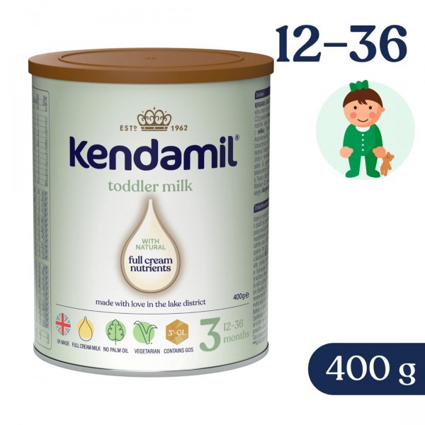 Kendamil batolecí mléko 3 DHA+ (400g) Kendamil batolecí mléko 3 DHA+ (400g)