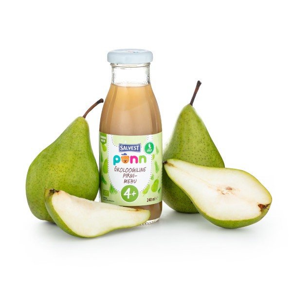 SALVEST Põnn BIO Hrušková šťáva s dužinou (240 ml)