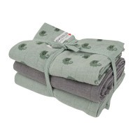 LODGER Swaddler Flame Tribe 3balení 70 x 70 cm