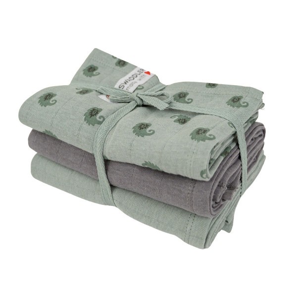 LODGER Swaddler Flame Tribe 3balení 70 x 70 cm
