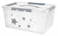 Keeeper Domácí úložný box "Stars", Kosmická šedá M