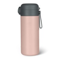 ZOPA Termoska na tekutiny s brčkem a silikonovým držákem 350 ml