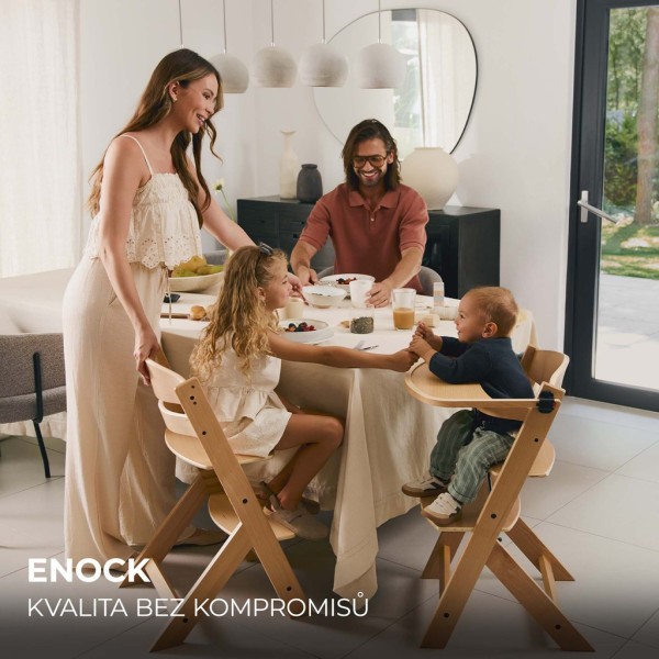 KINDERKRAFT Židlička jídelní Enock