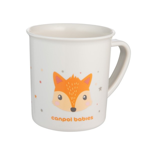 CANPOL BABIES Plastový hrneček CUTE ANIMALS 170 ml