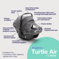 BUGABOO Turtle air by Nuna Autosedačka 0-13 Kg