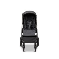 MOON PIÚ EXTRA black chrome Kombinovaný kočárek