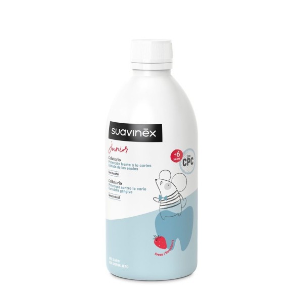 SUAVINEX Dětská ústní voda s příchutí jahody – 500 ml