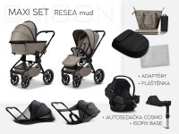 MOON RESEA +  Maxi set Kombinovaný kočárek