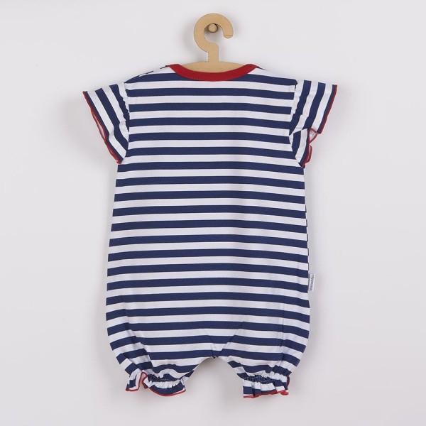 NEW BABY Letní overal Marine